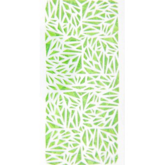 Shattered Holografics Sticker Green